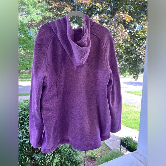 Eddie Bauer hooded sweater/sweatshirt zip up - Picture 3 of 3